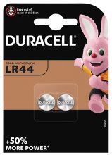 Duracell knappcellebatteri LR44 2-pk.